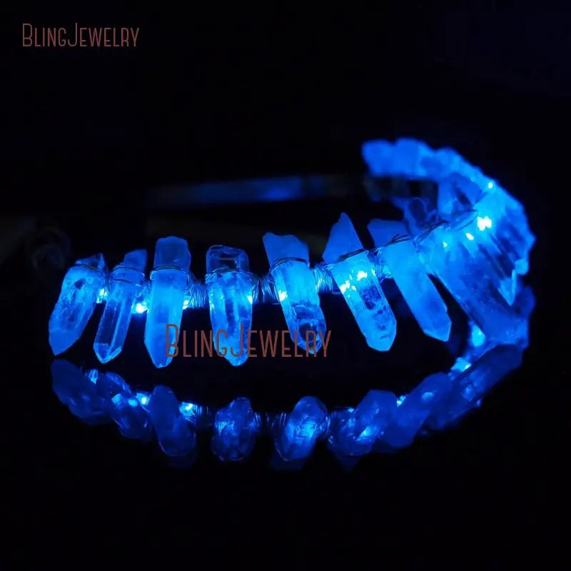 Light Crystal Quartz Crowns