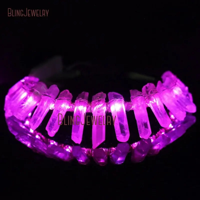 Light Crystal Quartz Crowns