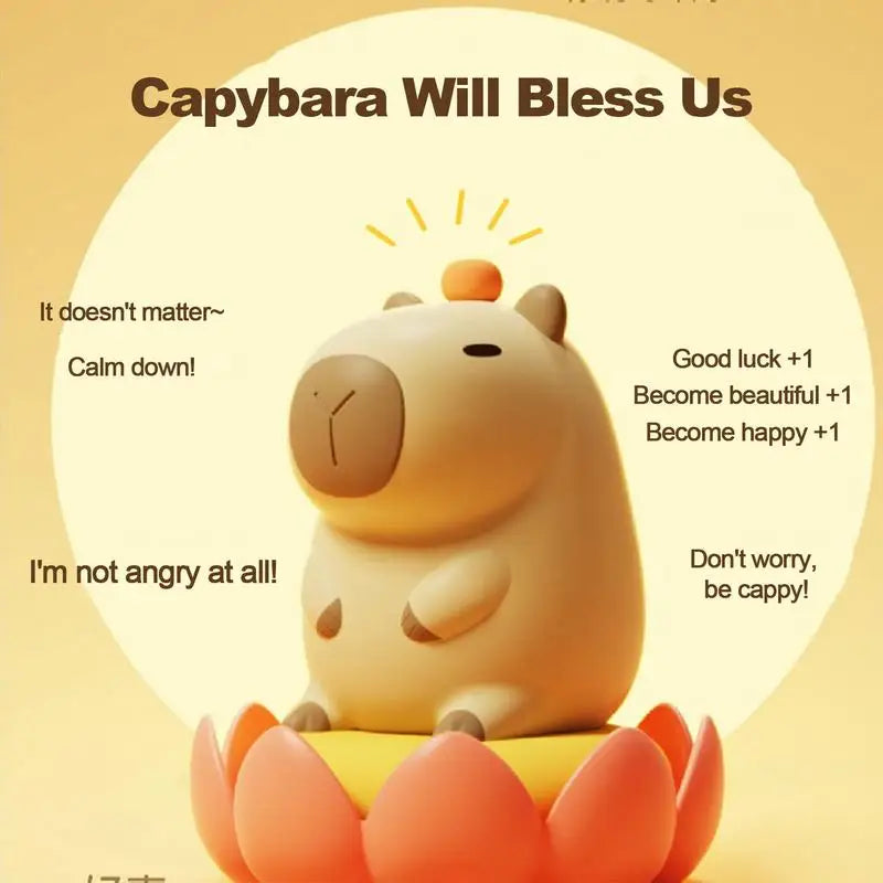 Capybara Buddy USB Rechargeable Light