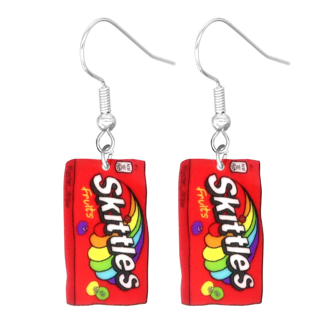 Pink Acrylic Earrings (individual Pairs)