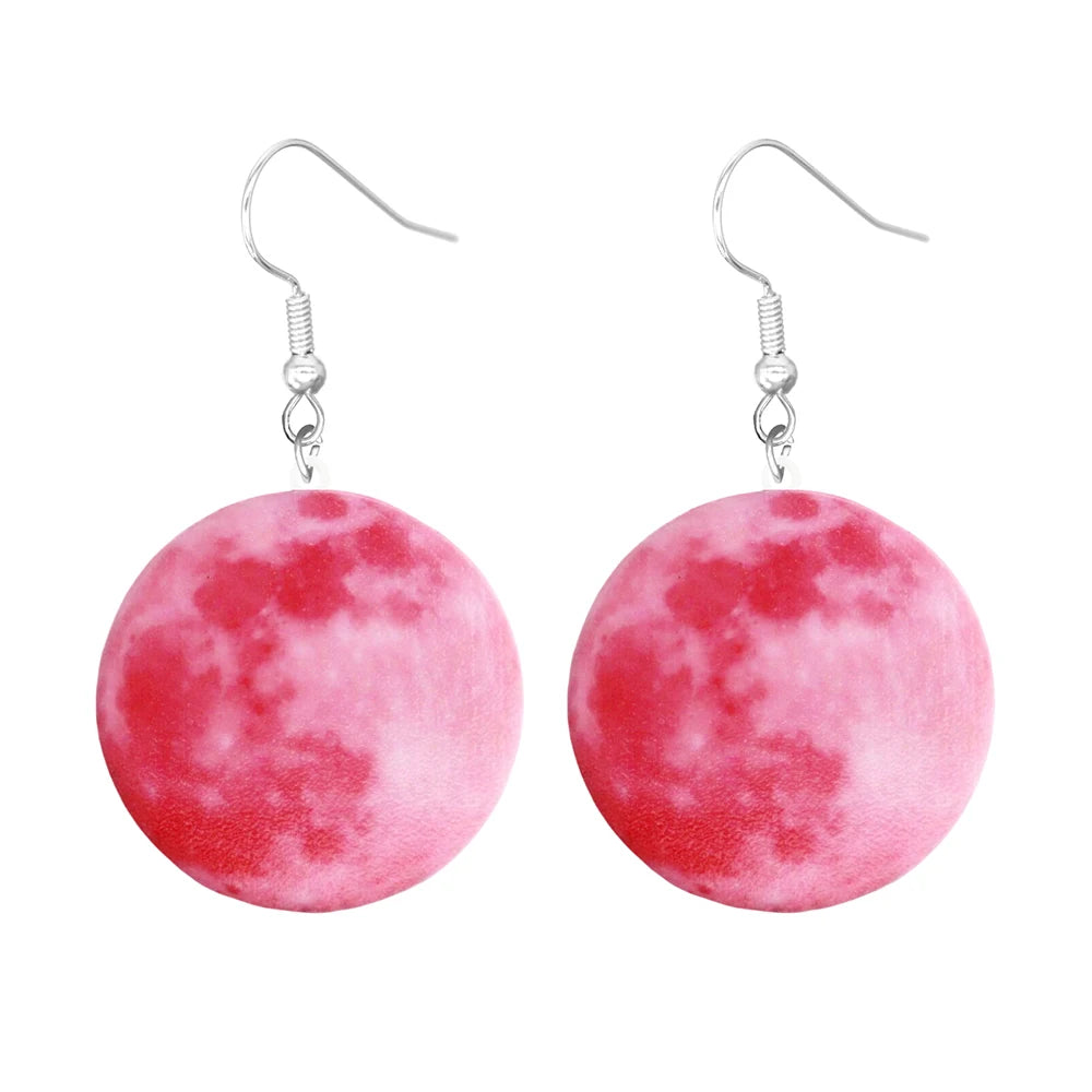 Pink Y2K Acrylic Earrings (Individual Pairs)