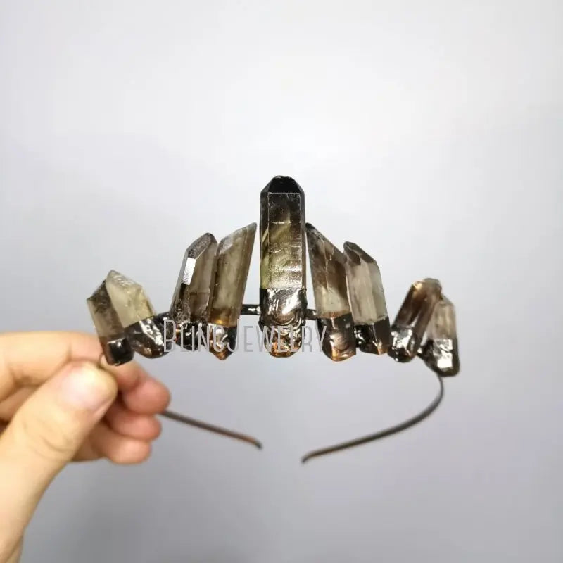 Light Crystal Quartz Crowns