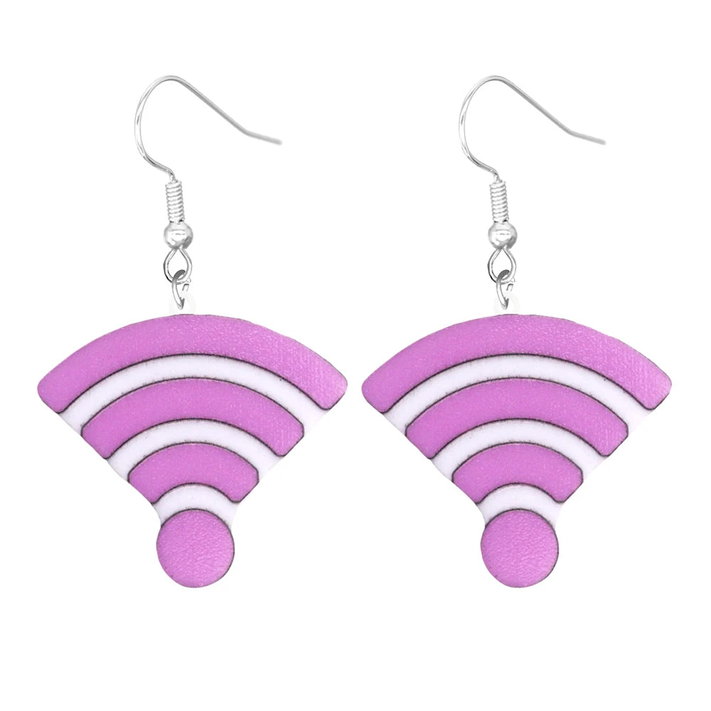 Pink Y2K Acrylic Earrings (Individual Pairs)