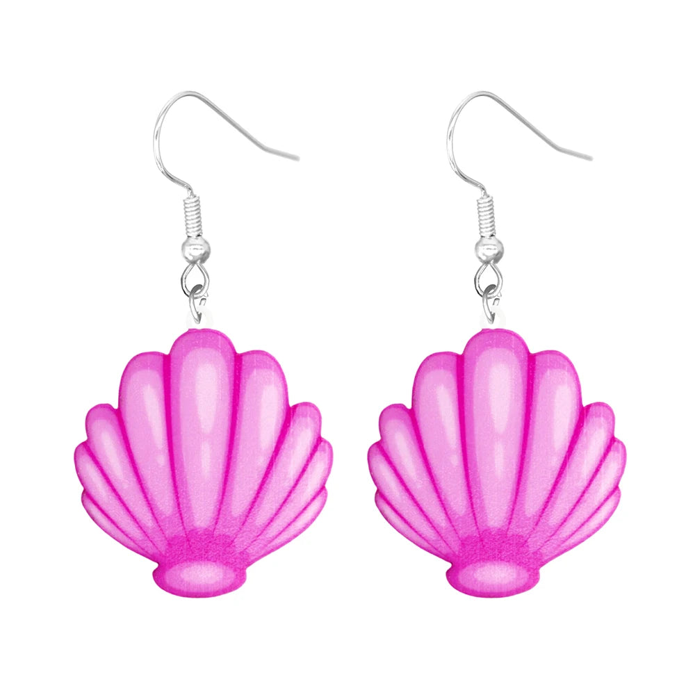 Pink Y2K Acrylic Earrings (Individual Pairs)