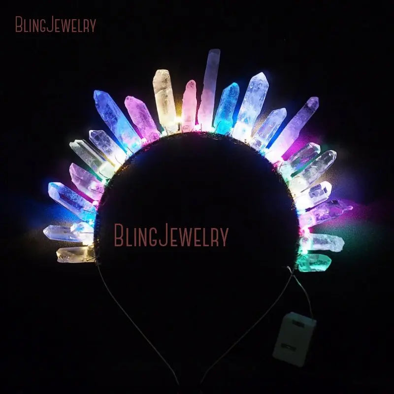 Light Crystal Quartz Crowns