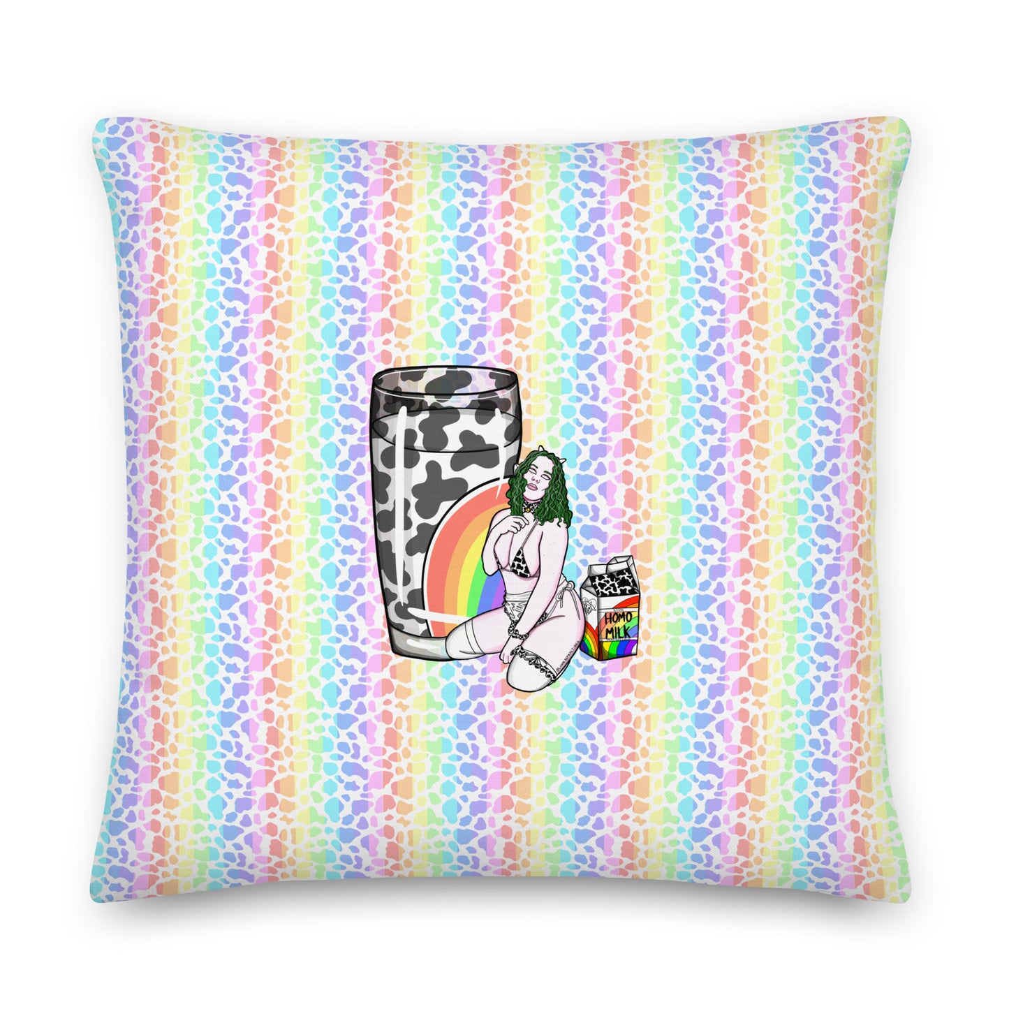 Homo Milk Babe Premium Pillow