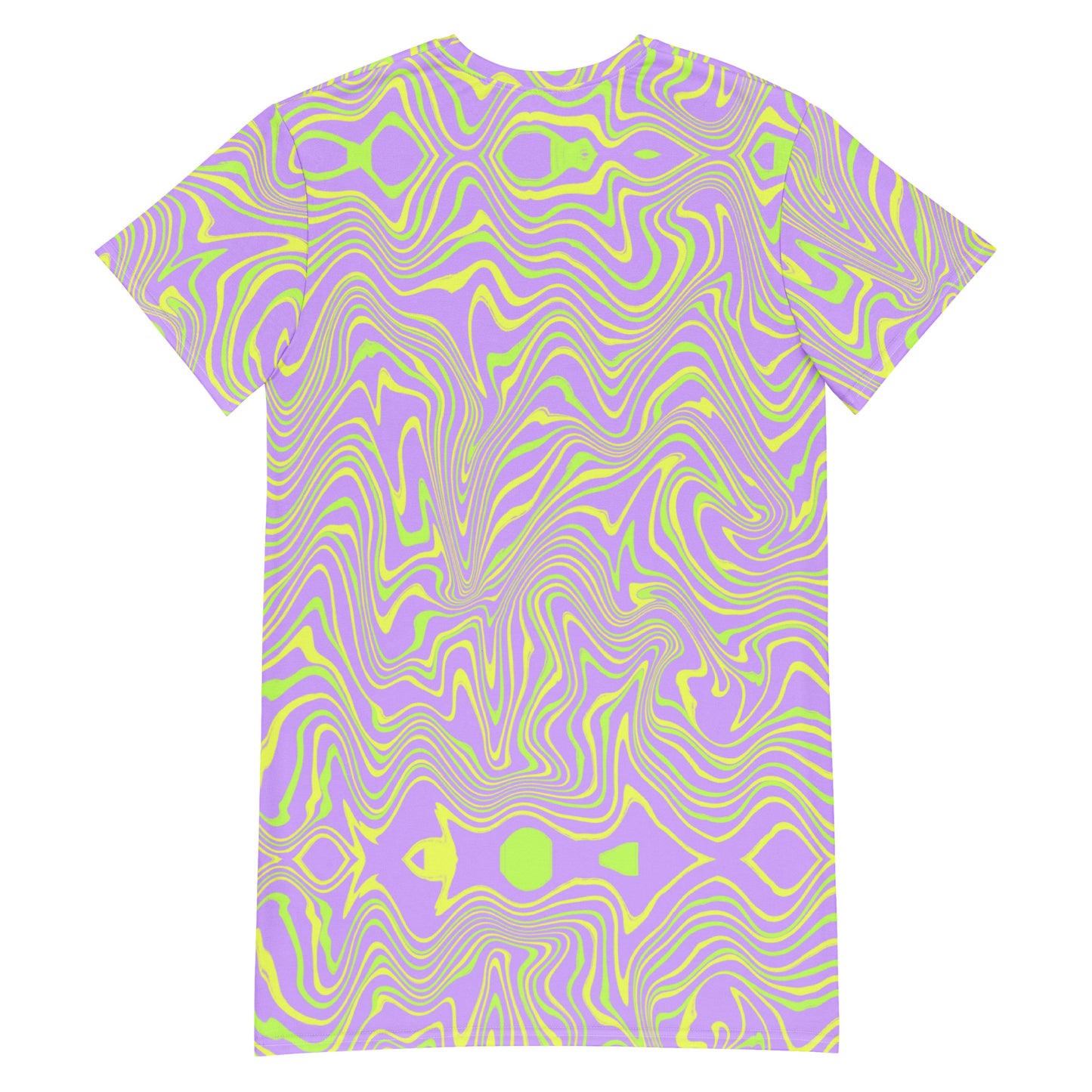 Liquid Lavender T-shirt dress