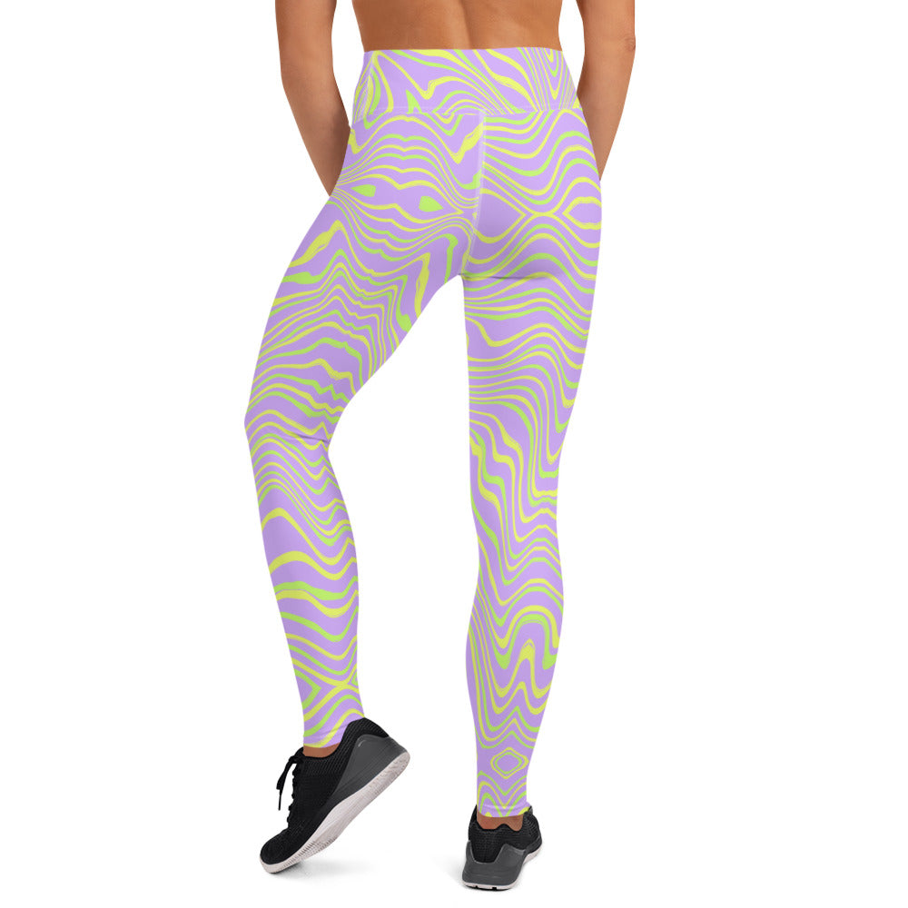Liquid Lavender Yoga Leggings
