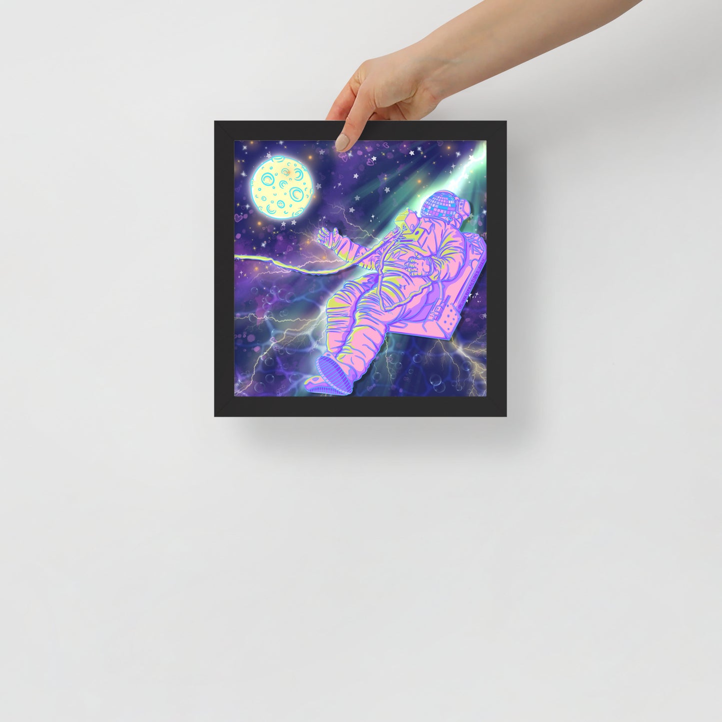 Disconaut Space Cadet Framed poster