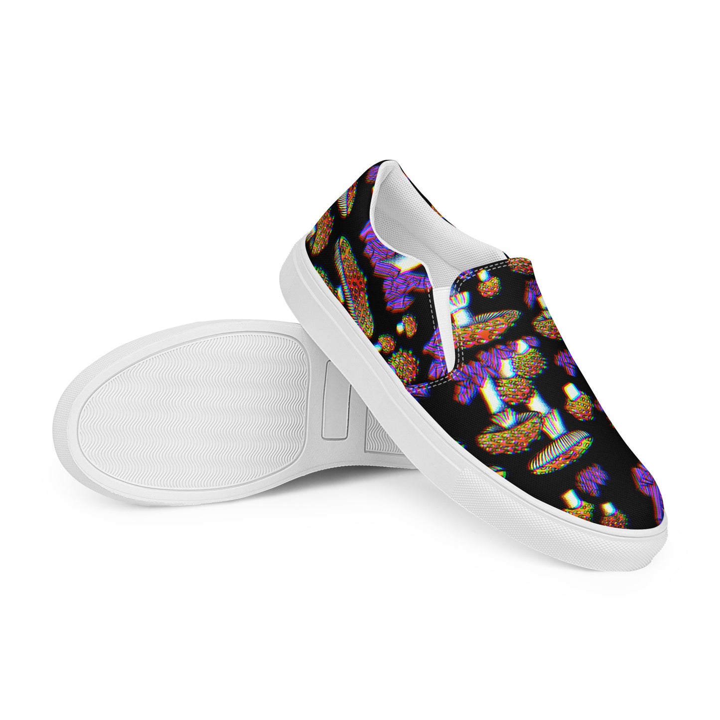 Amanita Amethyst slip-on canvas shoes (Men’s Sizing)