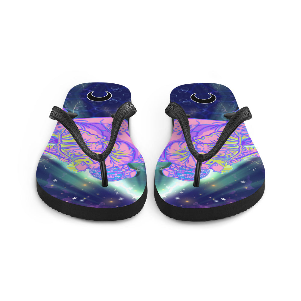 Disconaut/Space Cadet Flip-Flops
