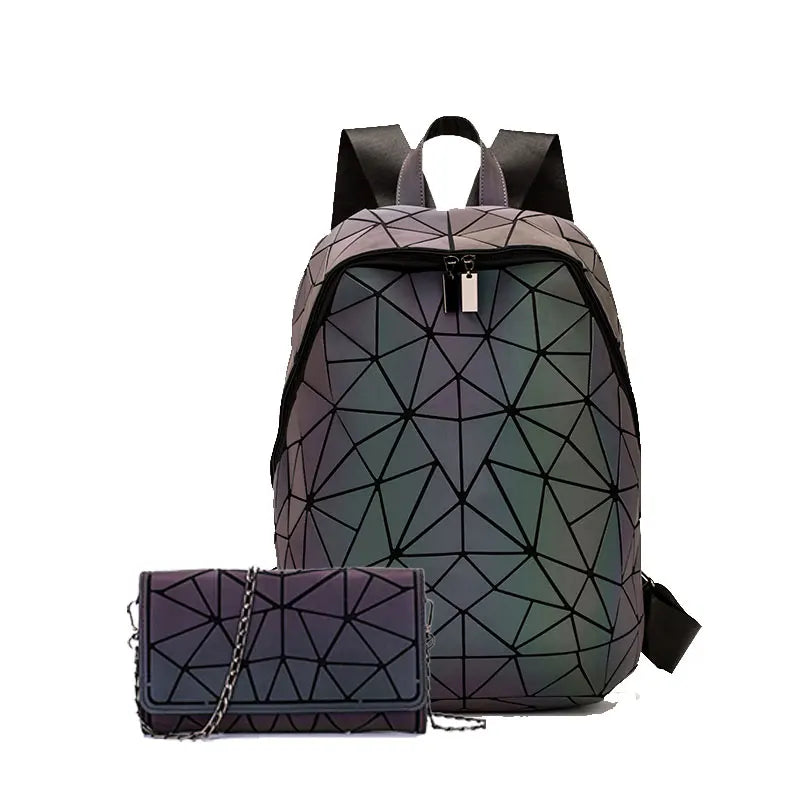 Rainbow Reflective Foldable Bags