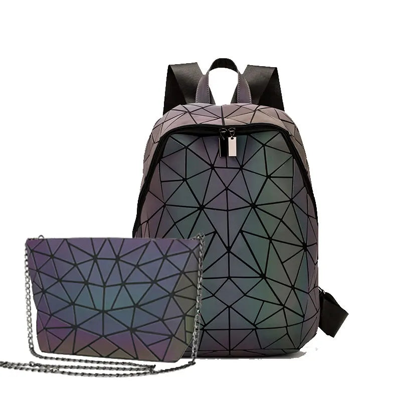 Rainbow Reflective Foldable Bags