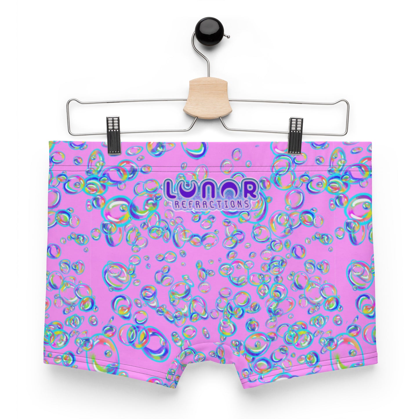 Rainbow Prism Bubbles Boxer Briefs