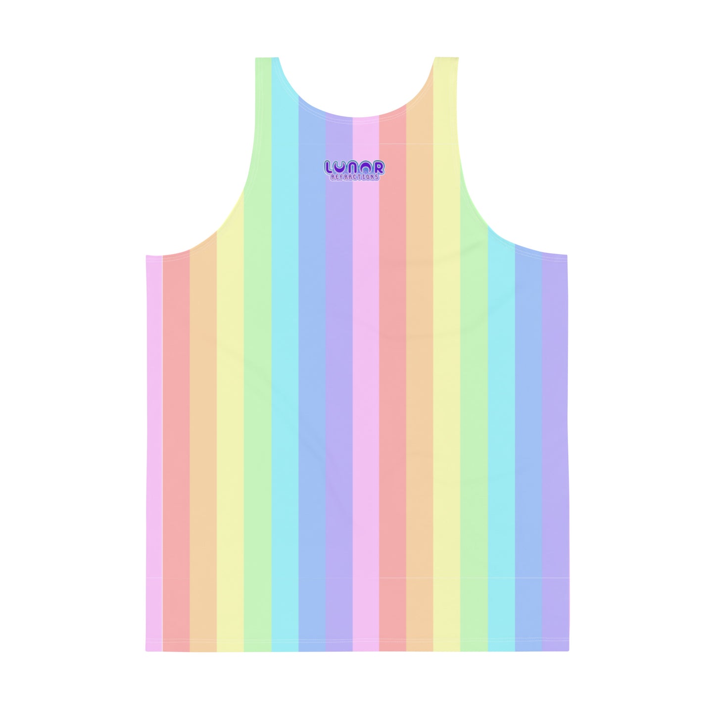 Pastel Rainbow Unisex Tank Top