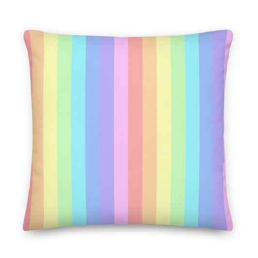 Pastel Rainbow Premium Pillow