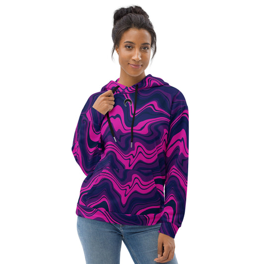 Liquid Berry Unisex Hoodie