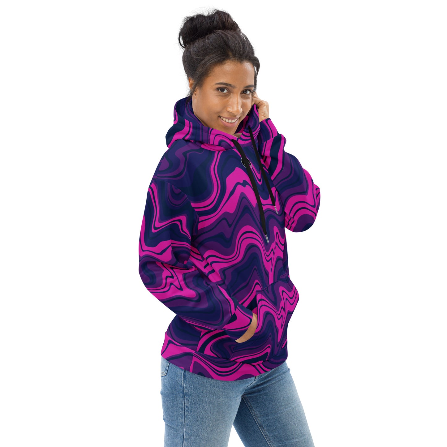 Liquid Berry Unisex Hoodie