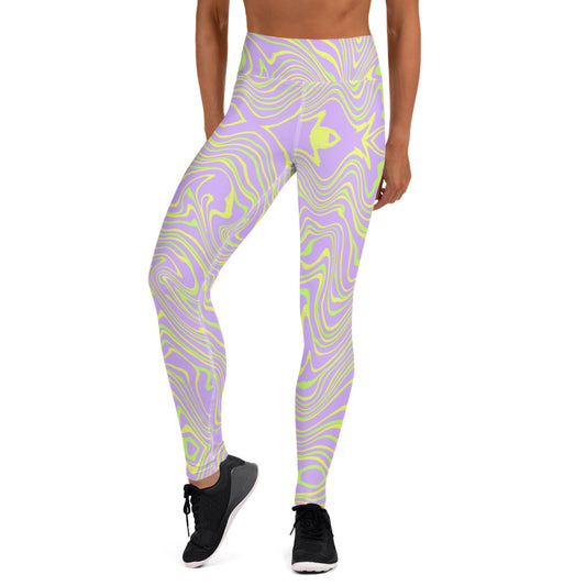 Liquid Lavender Yoga Leggings