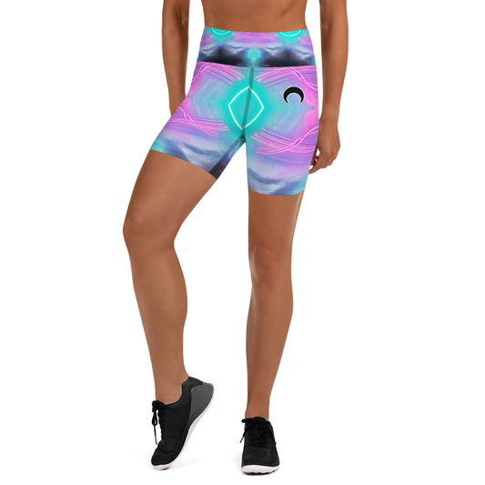 Cyber Babe Yoga Shorts