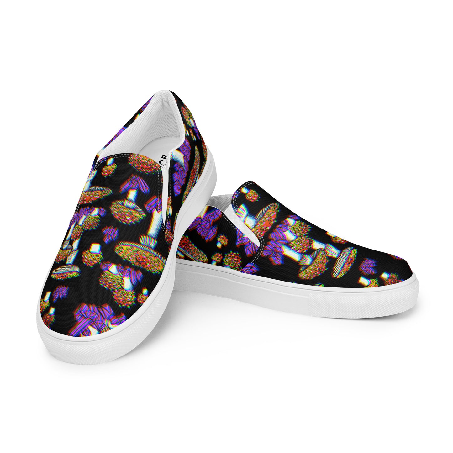 Amanita Amethyst slip-on canvas shoes (Men’s Sizing)