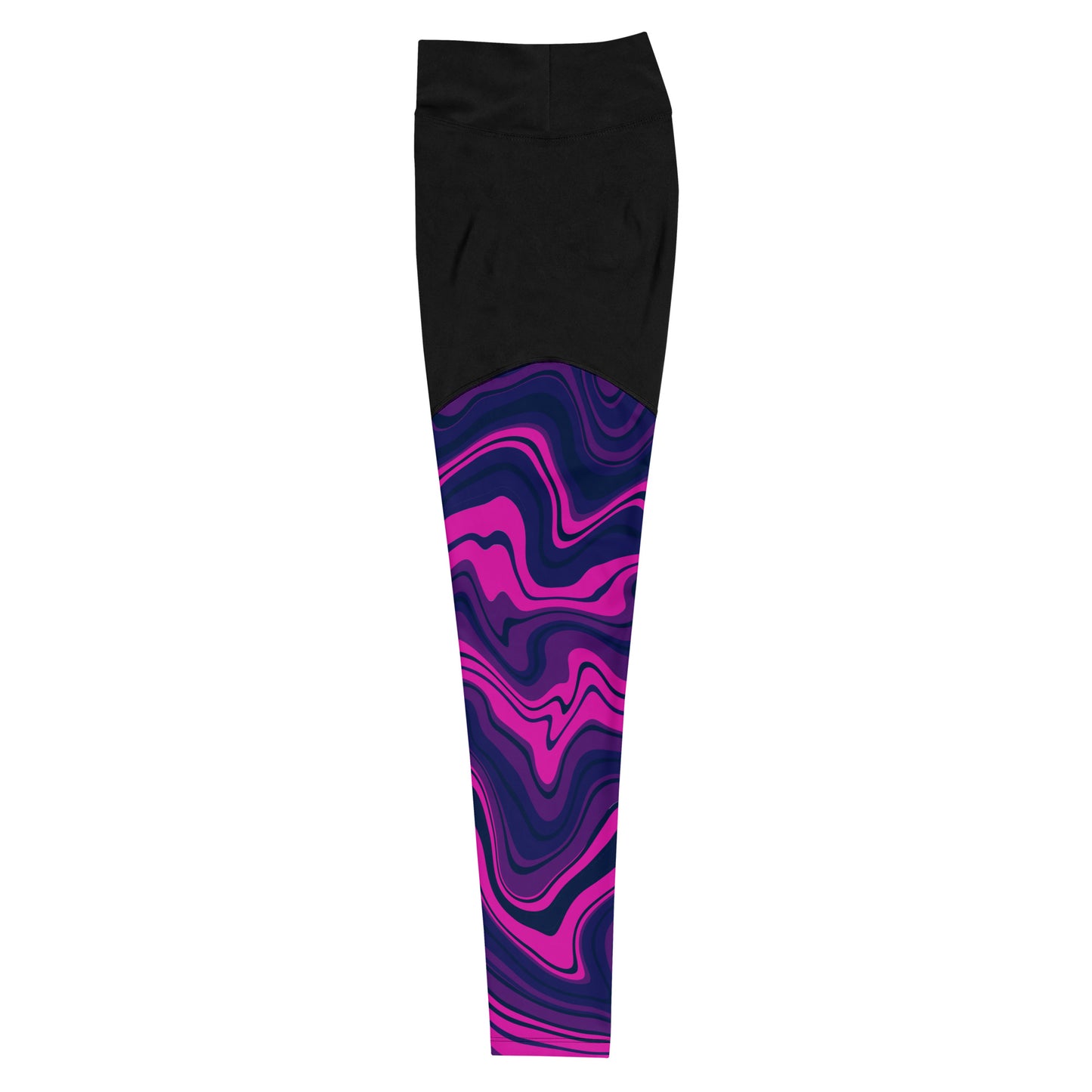 Liquid Berry Sports Leggings