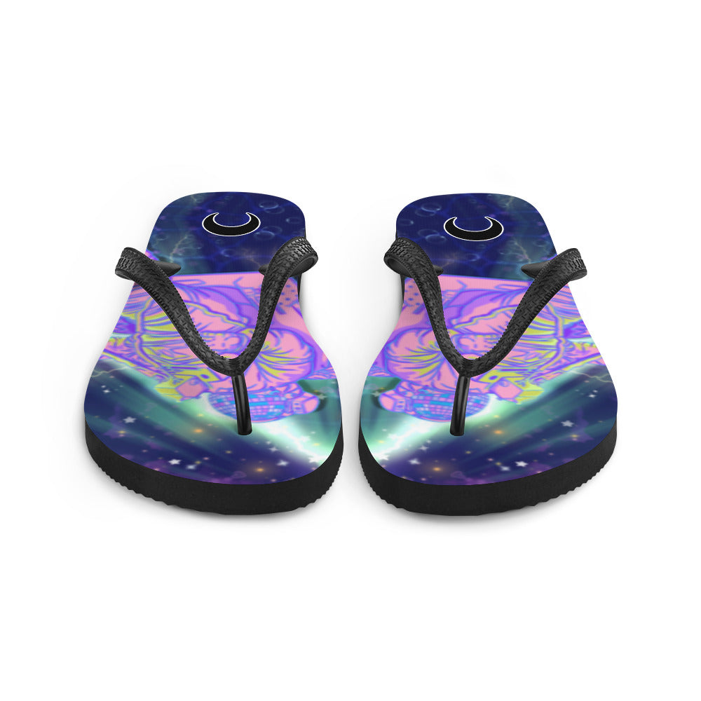 Disconaut/Space Cadet Flip-Flops