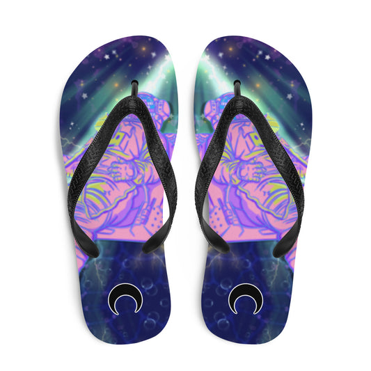 Disconaut/Space Cadet Flip-Flops