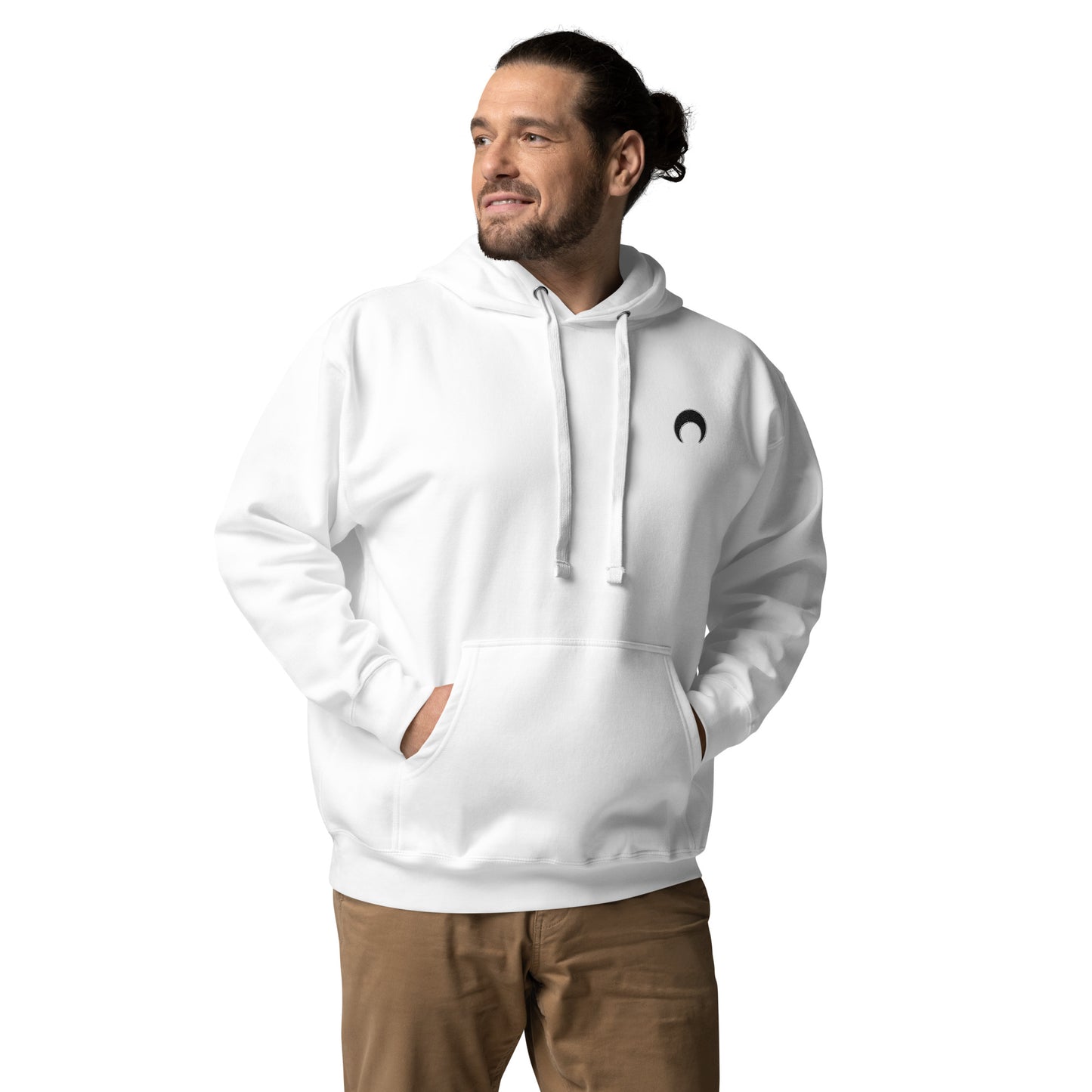 Lunar Essentials - Moon Badge Unisex Hoodie