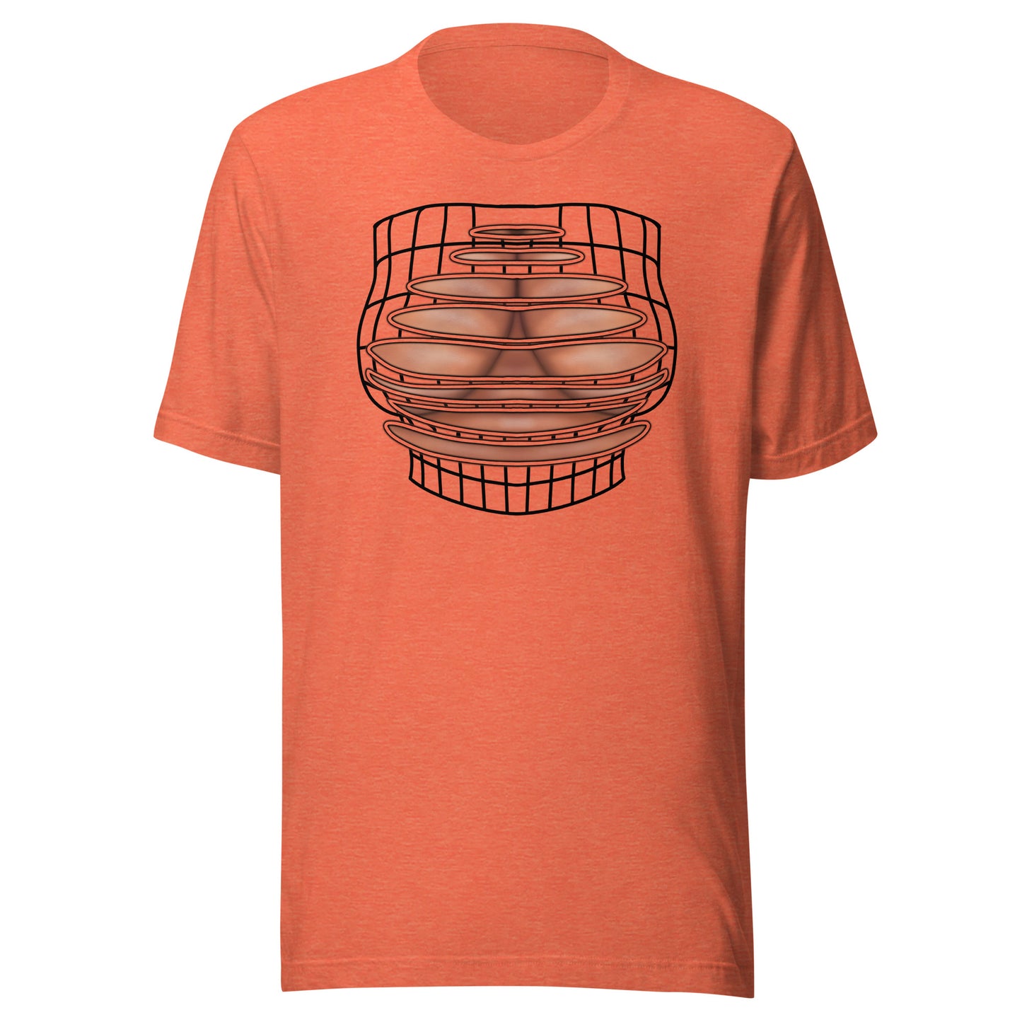 Tig ol Bitties Optical Illusion Unisex Tee shirt