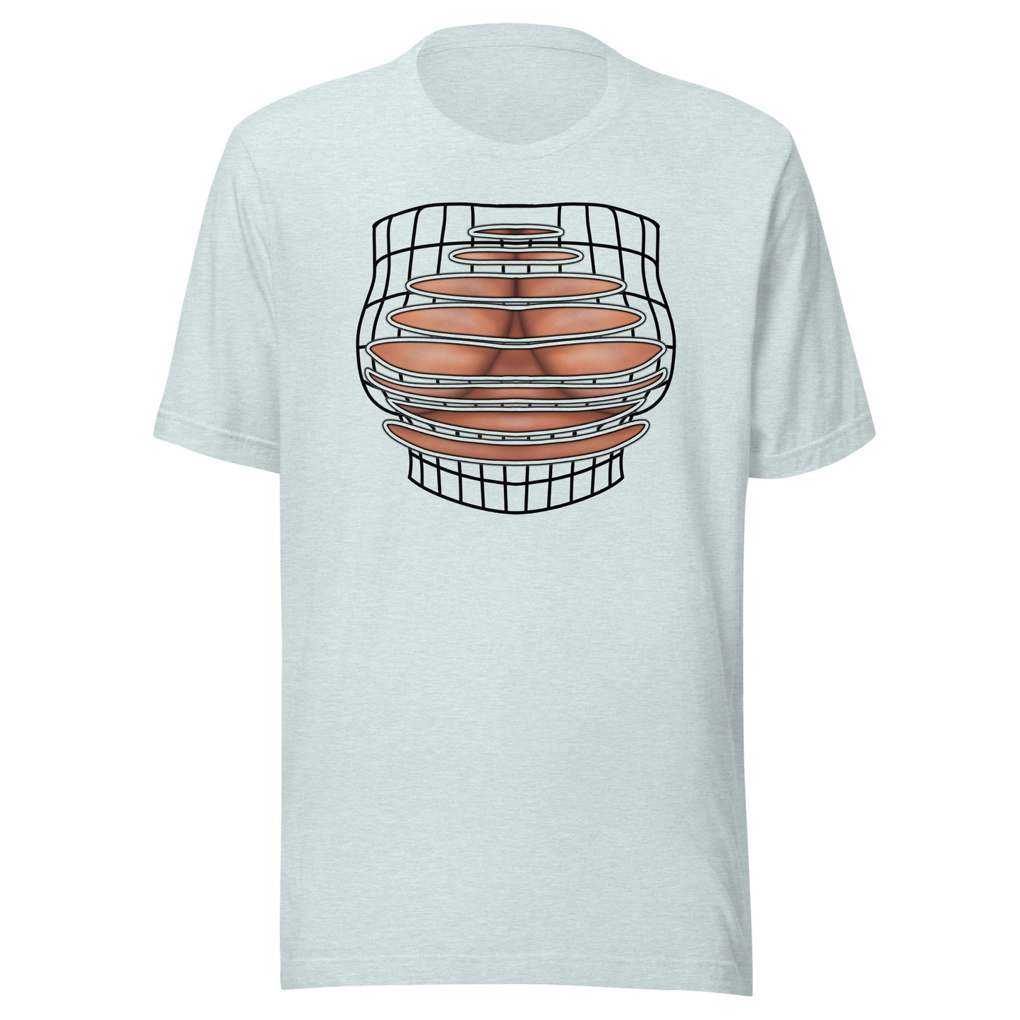 Tig ol Bitties Optical Illusion Unisex Tee shirt