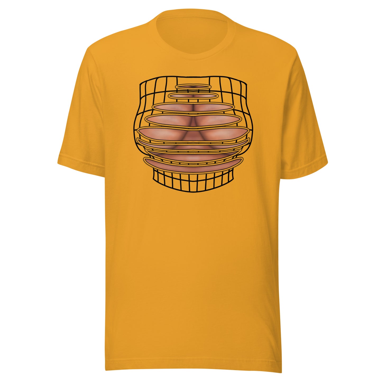 Tig ol Bitties Optical Illusion Unisex Tee shirt