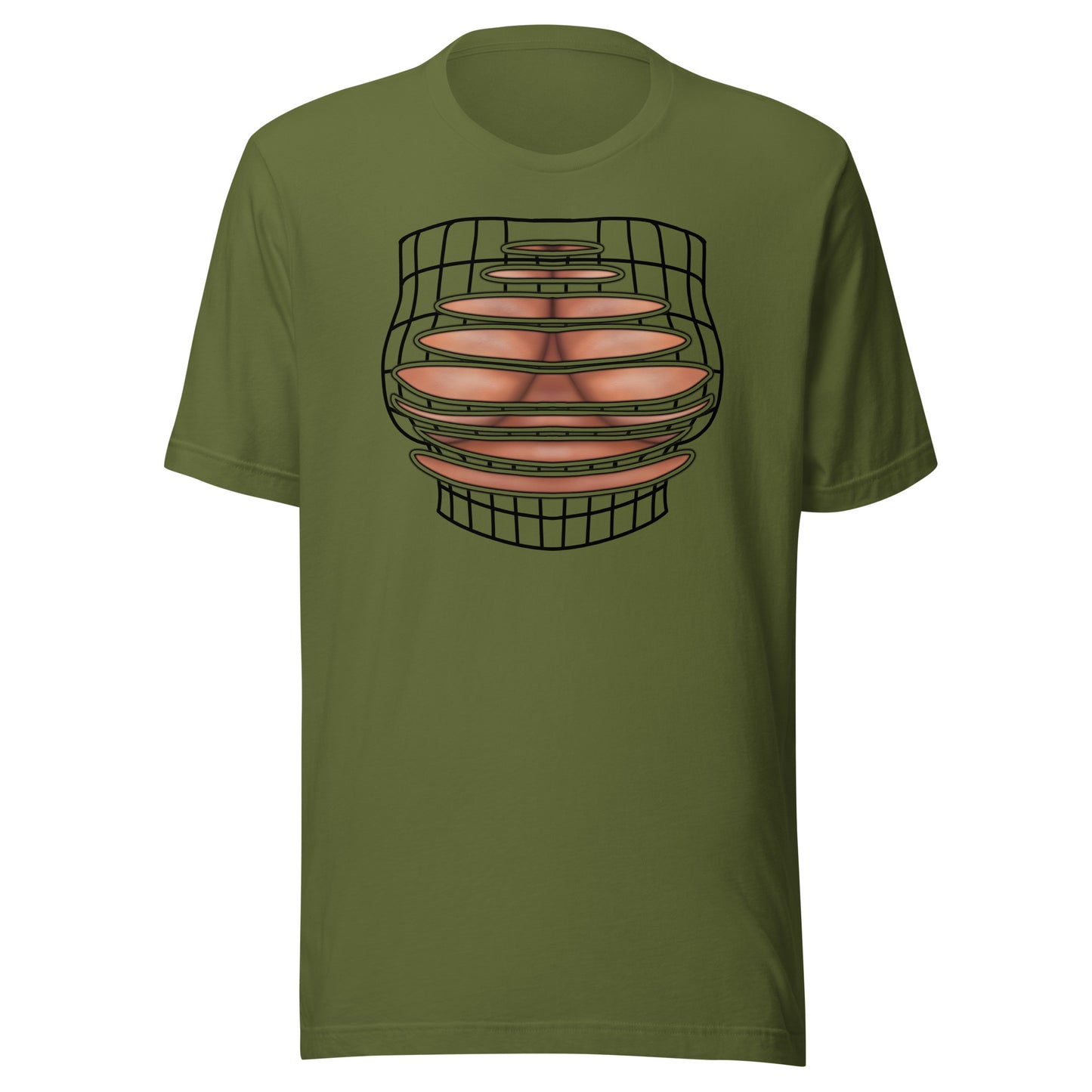 Tig ol Bitties Optical Illusion Unisex Tee shirt