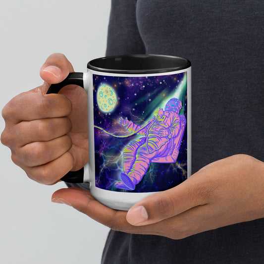 Disconaut/Space Cadet Mug with Color Inside